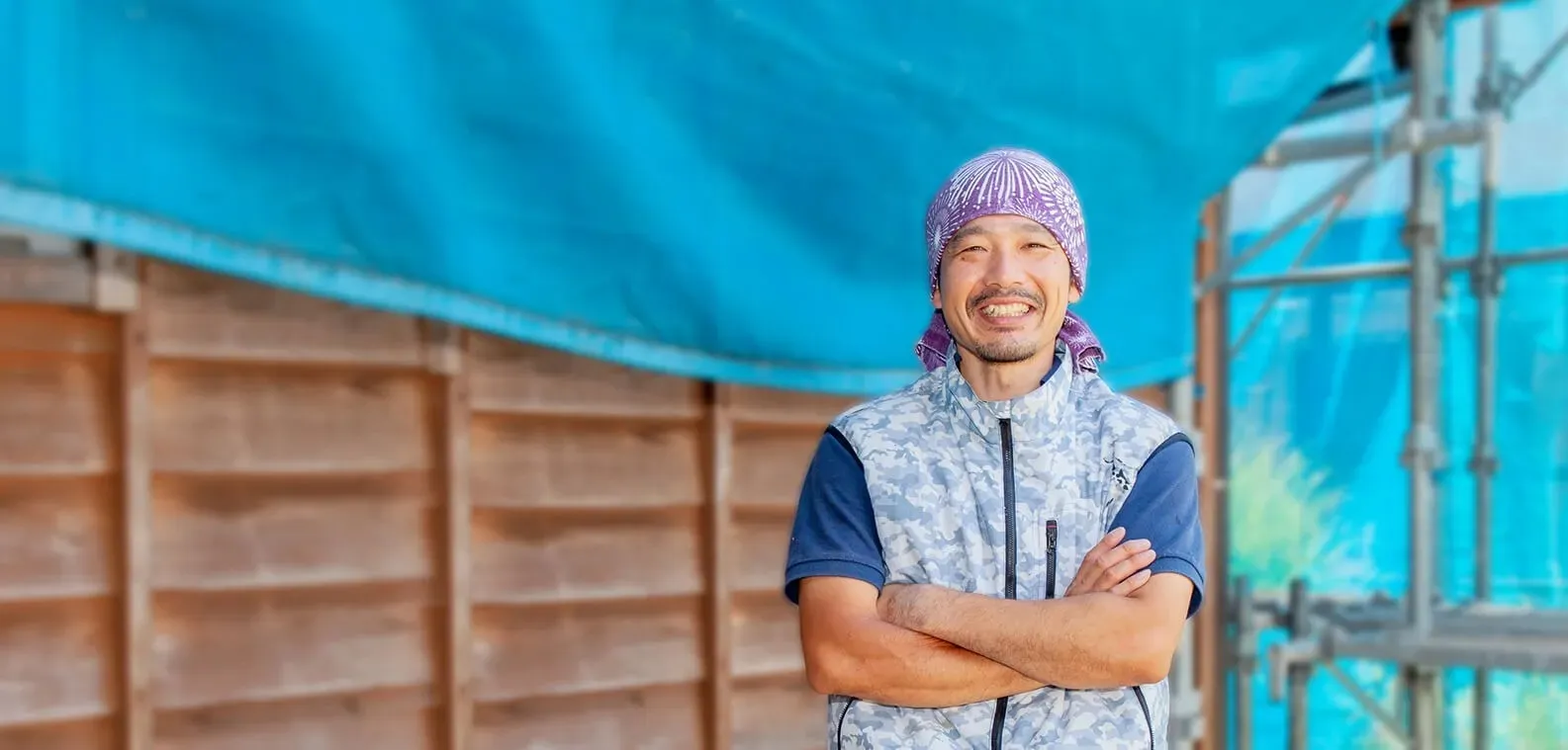 一級塗装技能士の伊藤敏樹